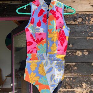 Roxy X Cynthia Rowley Springsuit/Wetsuit (Patchwork)
